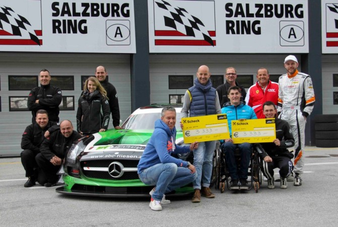 2014 Mercedes SLS AMG GT3 Salzburgring DRIVETOHELP